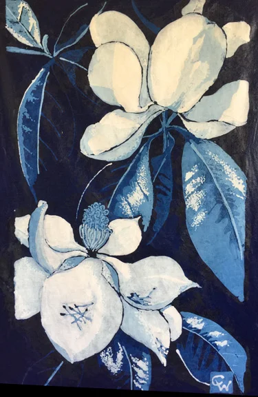 It seems like I’m leaning into a Garden Series here. The dark background is really striking to me.