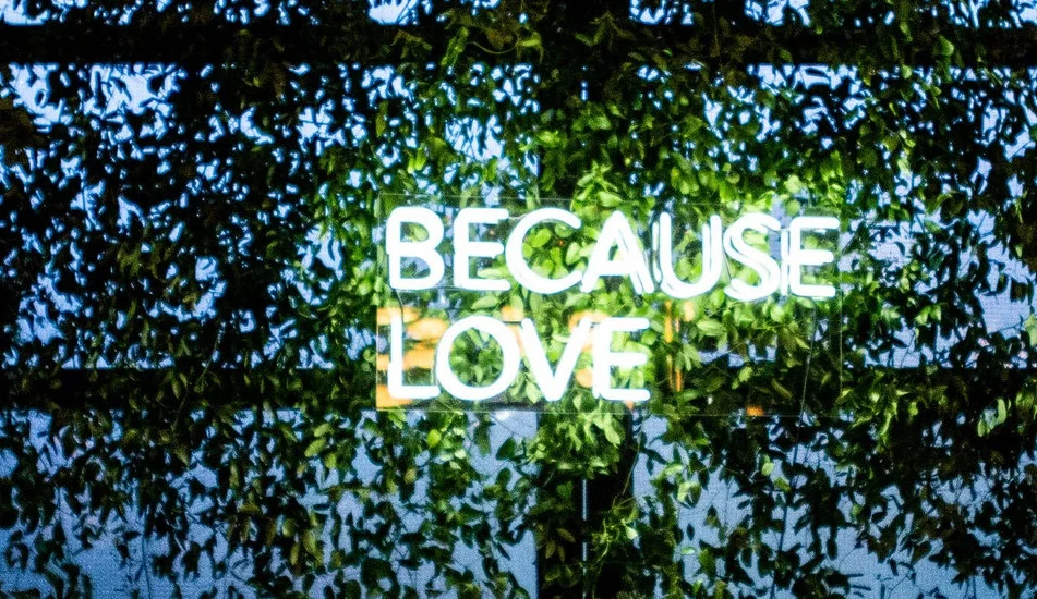 Because Love Neon - $450, installation included
