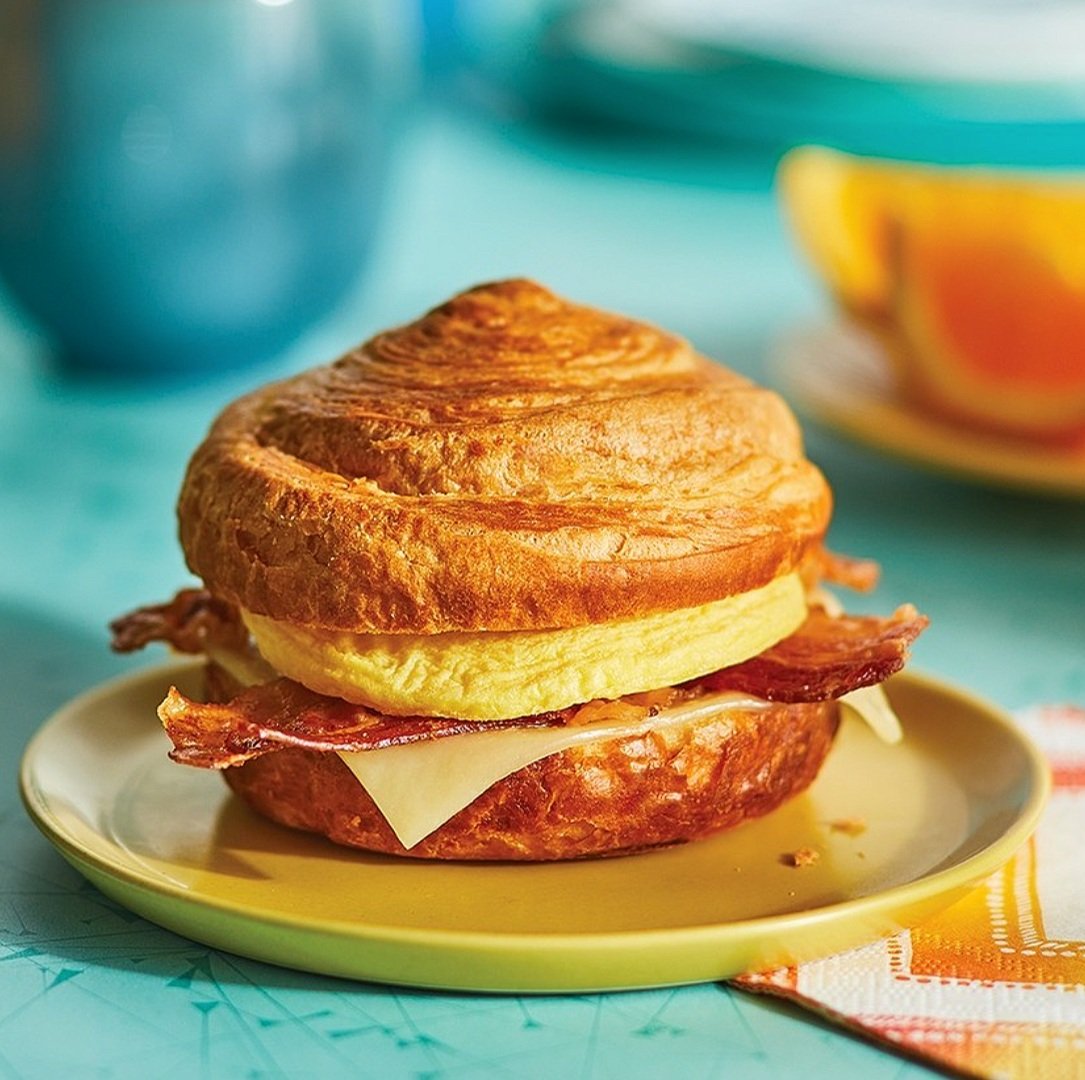 Croissant Breakfast Sandwich - Bacon, Egg &amp; Cheese