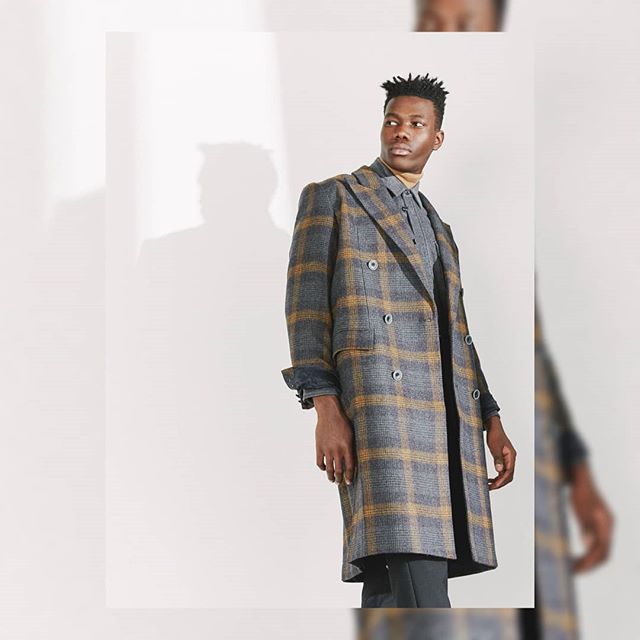 Marvin in @necessity_sense coat.styled by @claudiabielestudio.