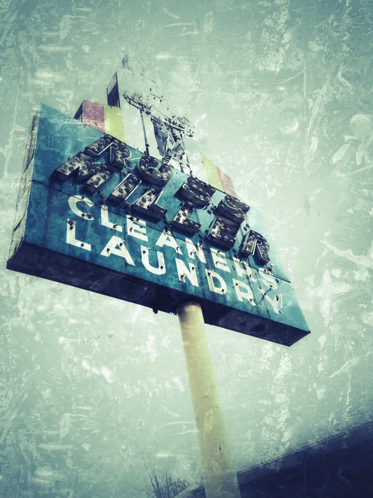 Ross Miller Cleaners Sign