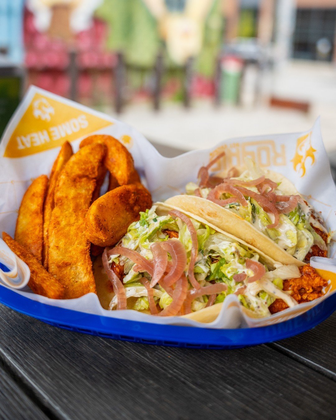 A fan favorite, and for good reason. Come get a little 🔥spice🔥 with your tacos at Royals. #JumboTenderTacos