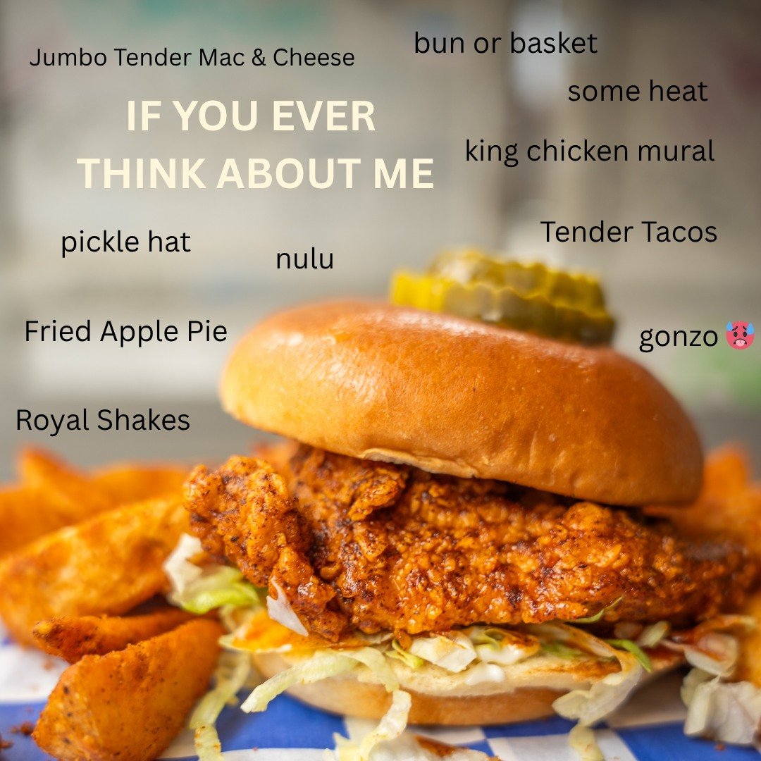 We know you're thinking about us when that late night hunger strikes. 😘