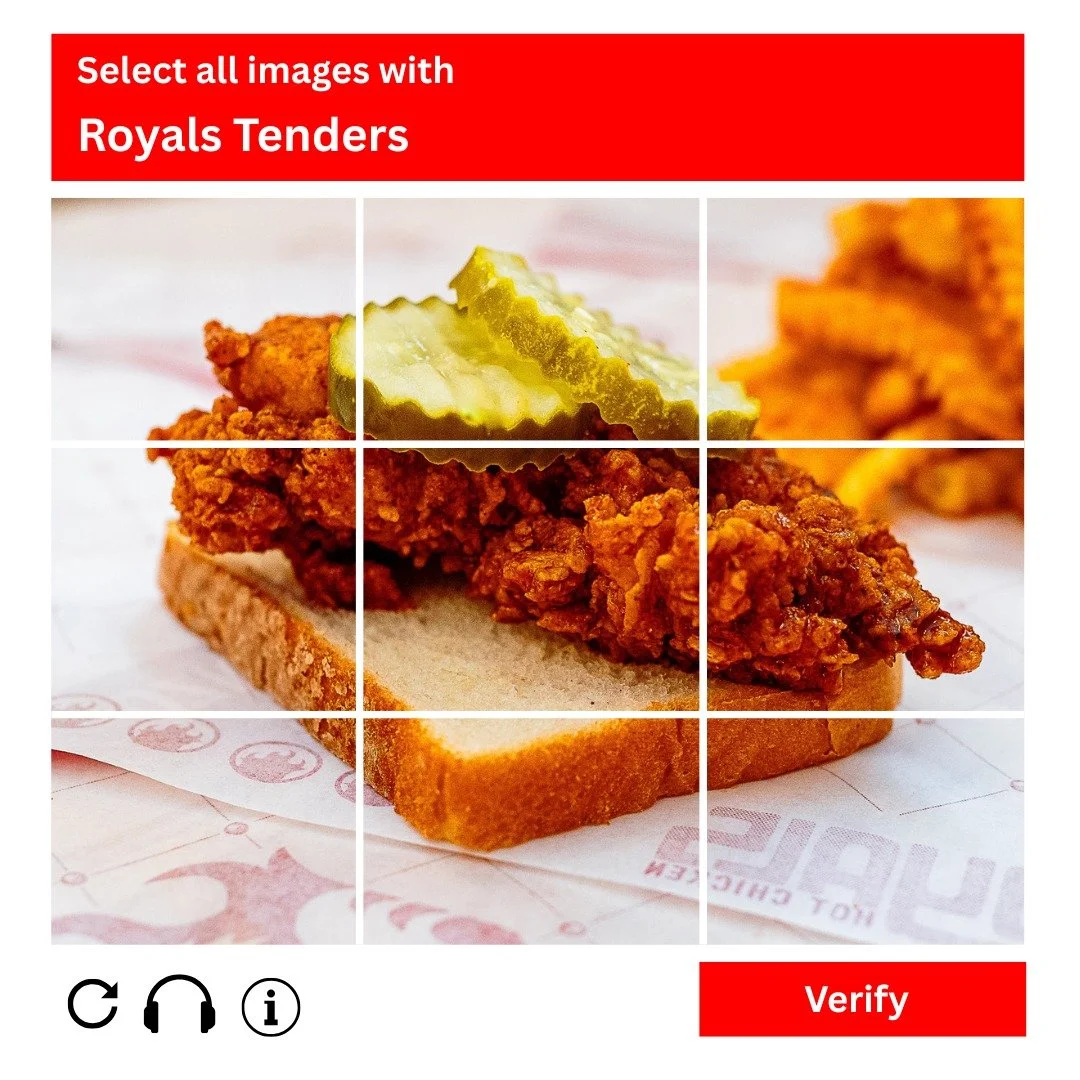 Please confirm you are not a robot and just a human who really loves hot chicken. 🤖 🐔