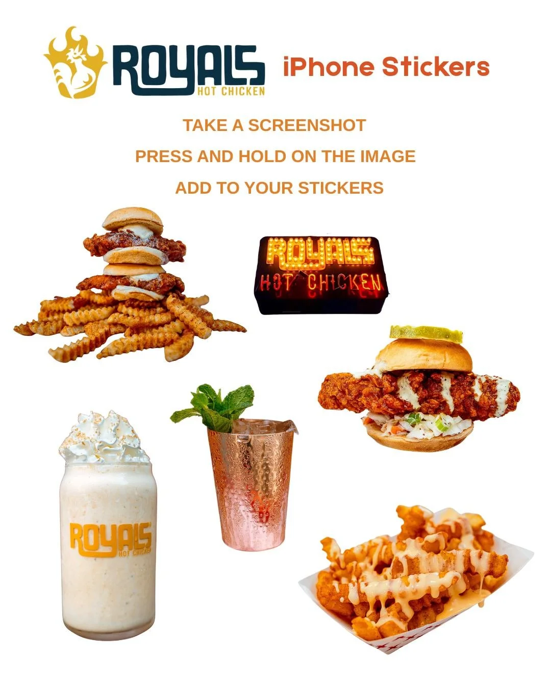 Because sometimes words are not enough to express how much you want to go get Royals. 🔥