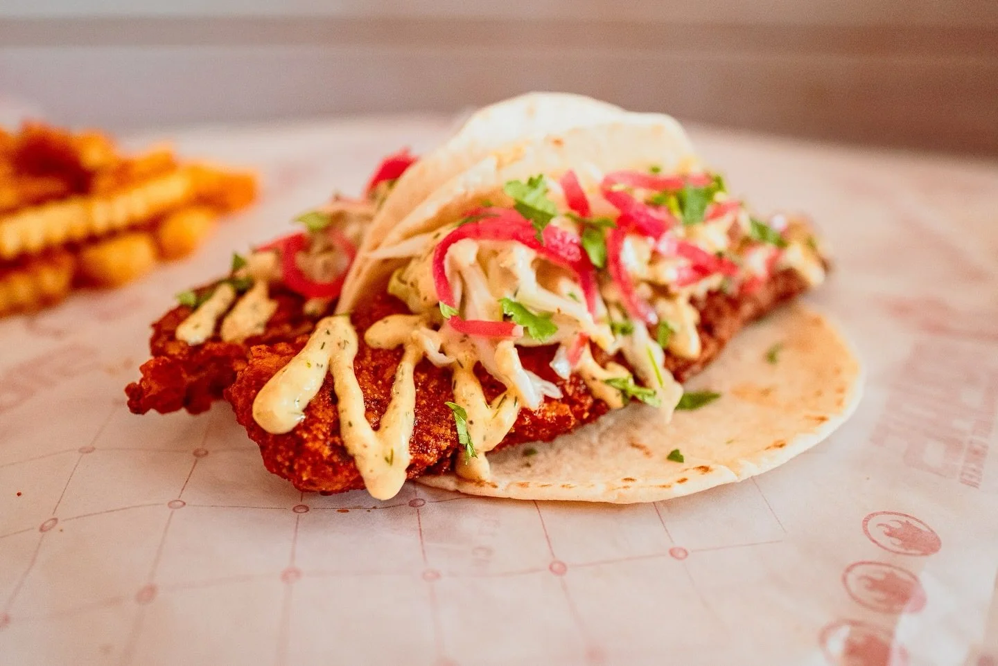 We&rsquo;ve been brining and dipping our Hot Fish Tacos to order since the start of Lent, but the window is closing. TODAY is your last opportunity to grab them before they disappear from the board for the season.

You get the same 24-hour brine and 