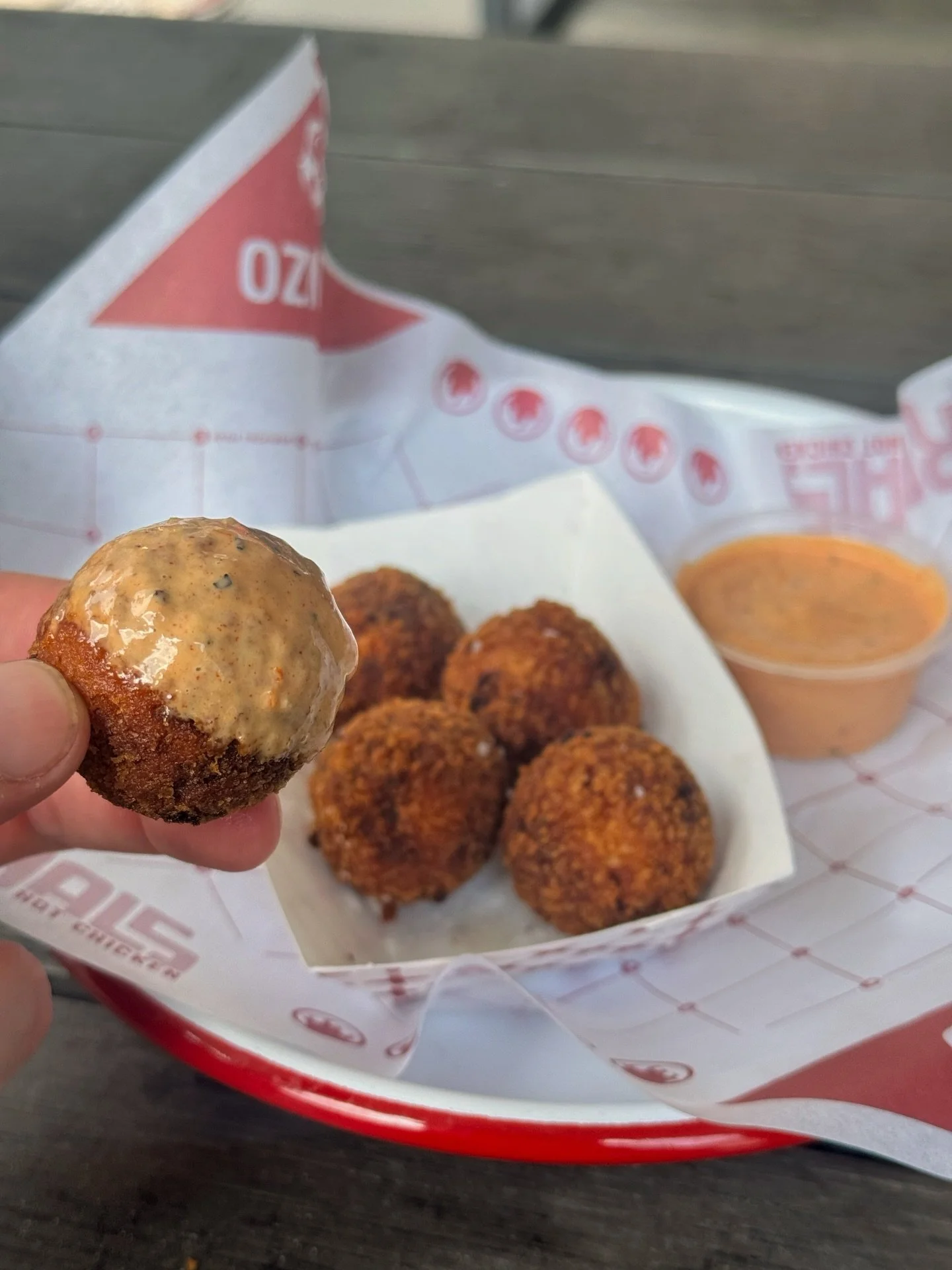 Have you tried our Cheesy Chicken Poppers?&nbsp;

We take our house-brined chicken, fry it until it&rsquo;s crunchy, and then load it up with melted house cheese.

These are built to share&hellip;but we won&rsquo;t judge if you keep them for yourself
