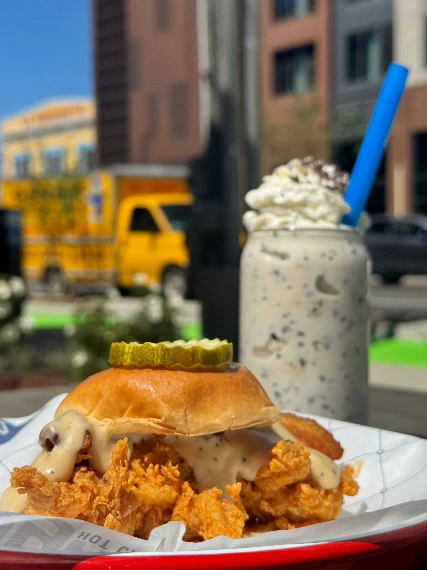 April is the only time of year you can find these two Kentucky staples on the same table.

The Hot Brown Slider is our take on the Louisville classic, built with a tender, house-made Truffle Mornay, tomato jam, and bacon. It&rsquo;s rich, savory, and