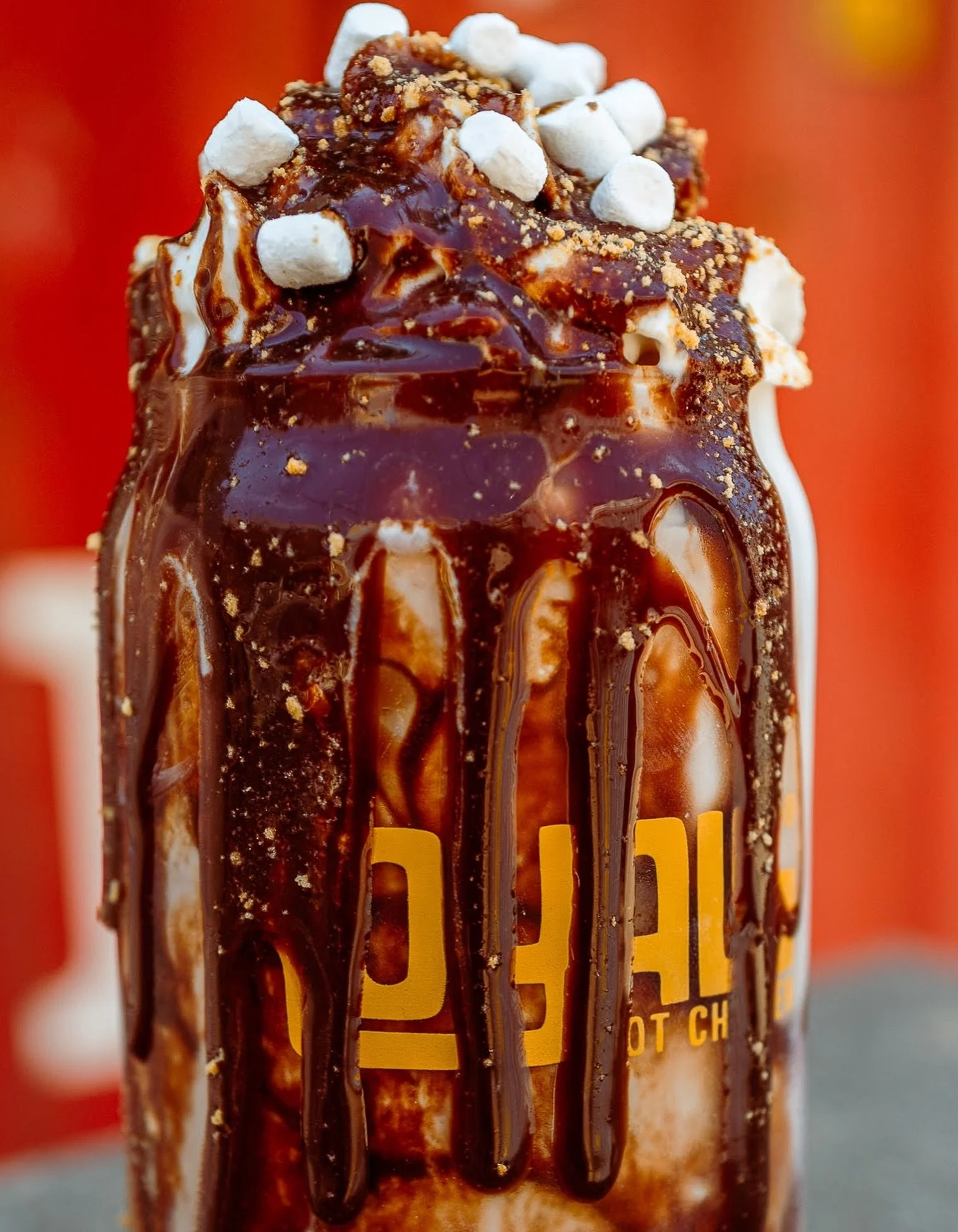 Last call for S&rsquo;mores

Chocolate syrup, mini marshmallow bits, and graham cracker crumbs swirled into creamy soft serve, topped with whipped cream, extra syrup, crumbs, and marshmallows.

Try August&rsquo;s Shake of The Month ASAP.