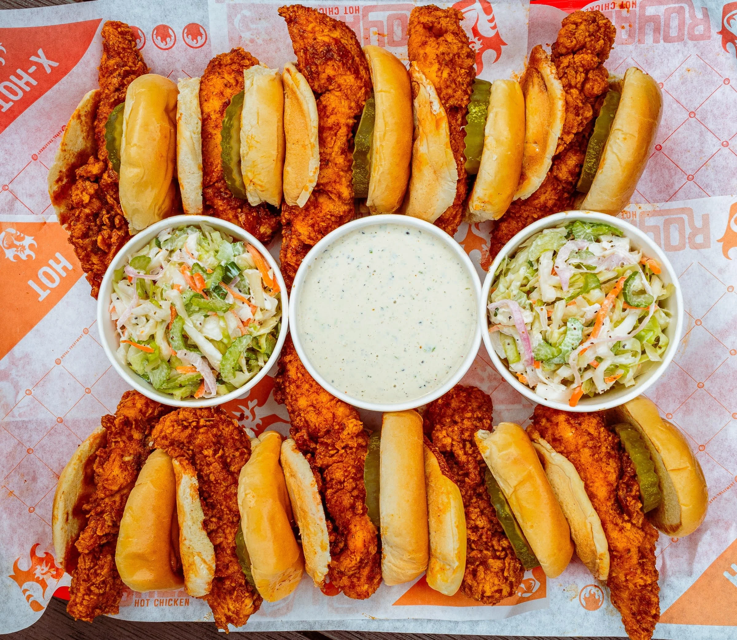 Labor Day is one week out. And feeding twelve people can be a pain. So let us help. 

Our Party Packs could be the solution.

The 25 Tender &amp; 2 Sides Party Pack feeds 10-12 people. You get a choice of two heat levels. 

We just ask for 24 hours&r