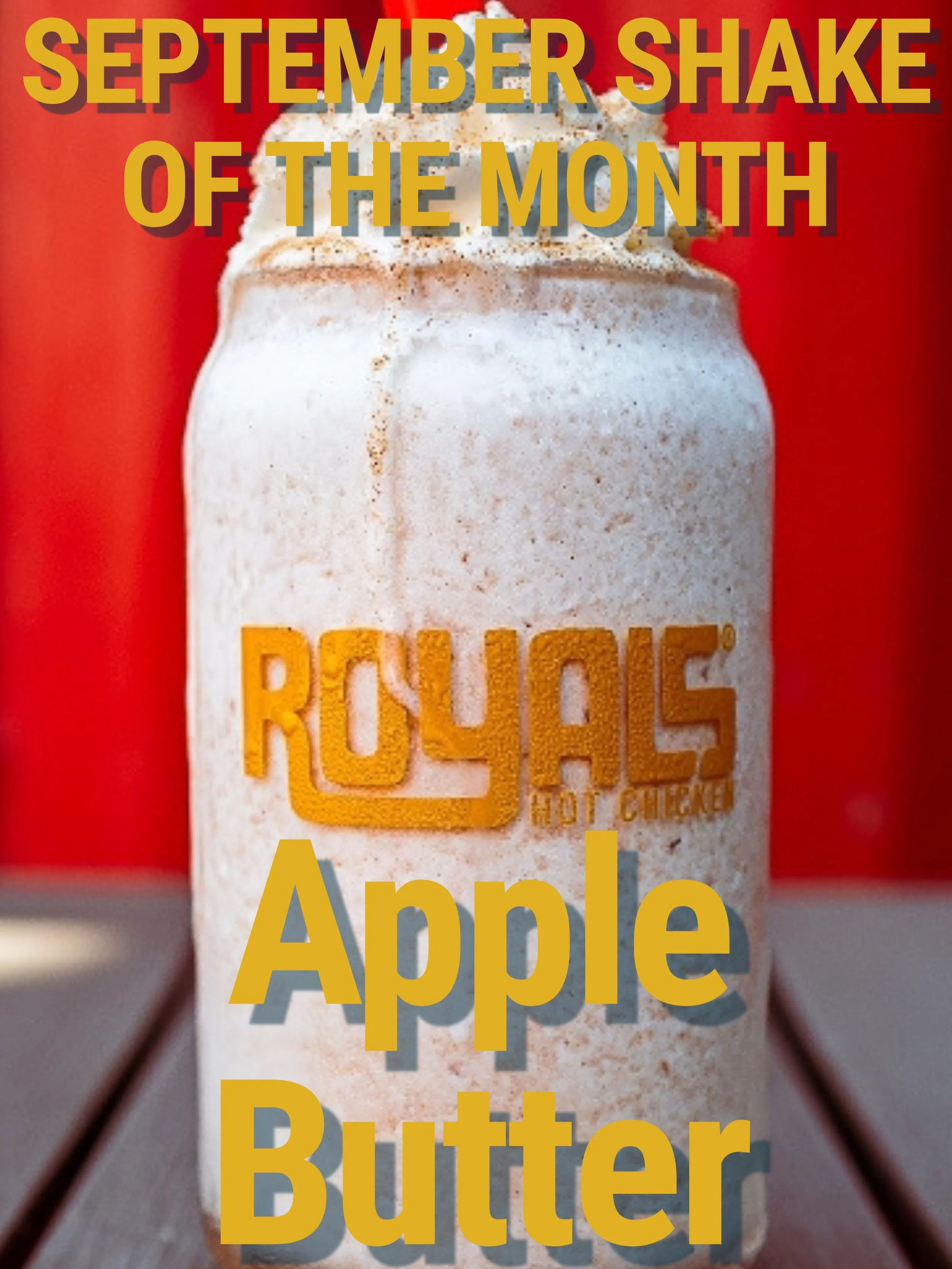 New Shake of The Month: Apple Butter

Indulge in our Kentucky Apple Butter Milkshake; a creamy blend of locally made apple butter and soft serve, topped with fluffy whipped cream and a dusting of cinnamon and sugar.