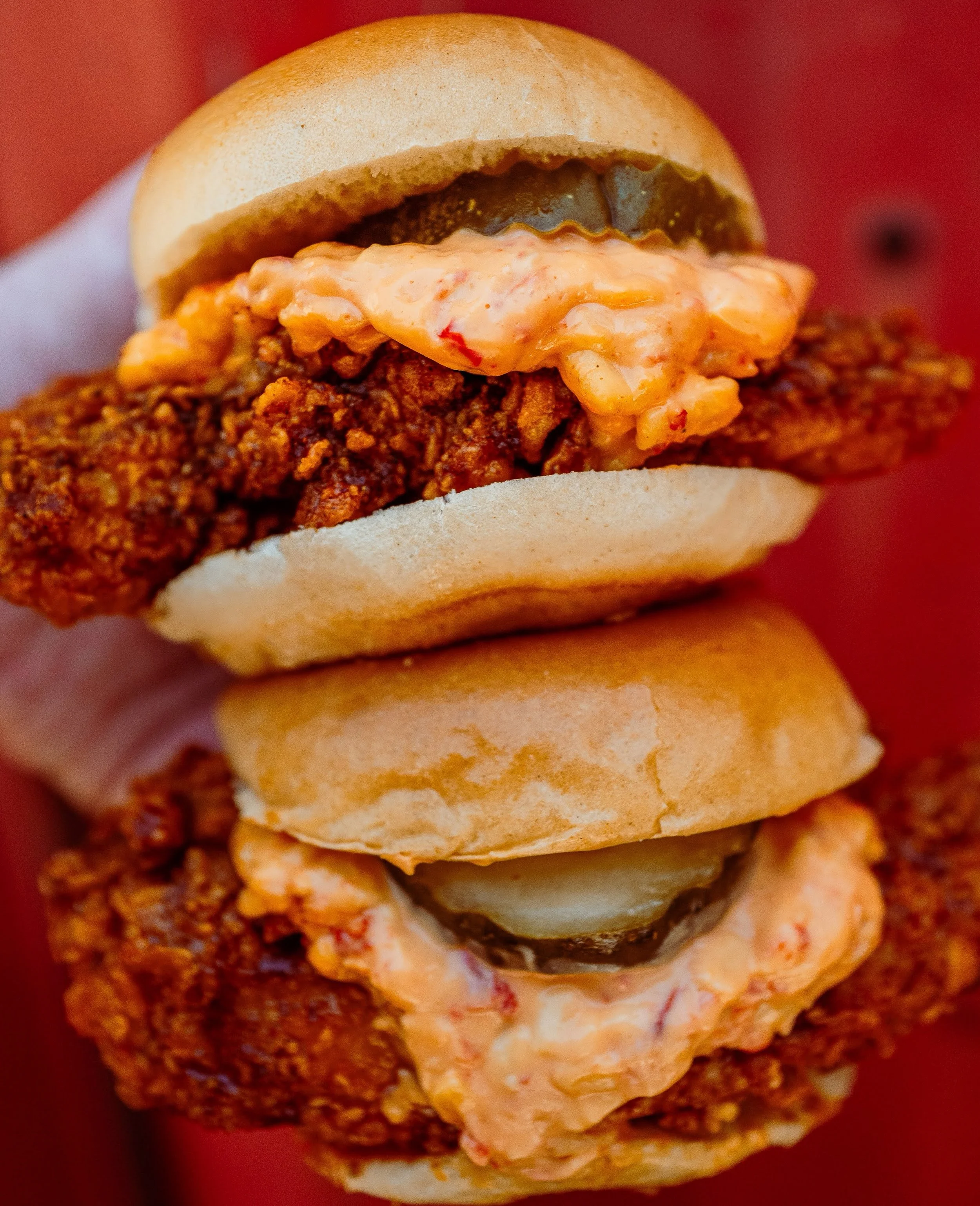 You&rsquo;ve worked hard this week. Treat yourself to some Pimento Cheese + Hot Honey Sliders.