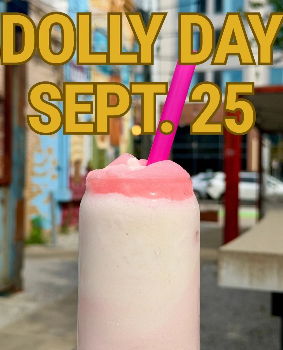 This Friday, September 25th (9-2-5), we&rsquo;re taking part in Dolly Day.

Proceeds from our Frosted Pink Lemonade (vanilla soft serve + frozen  pink lemonade) this day will benefit Dolly Parton&rsquo;s Imagination Library, a book gifting program th