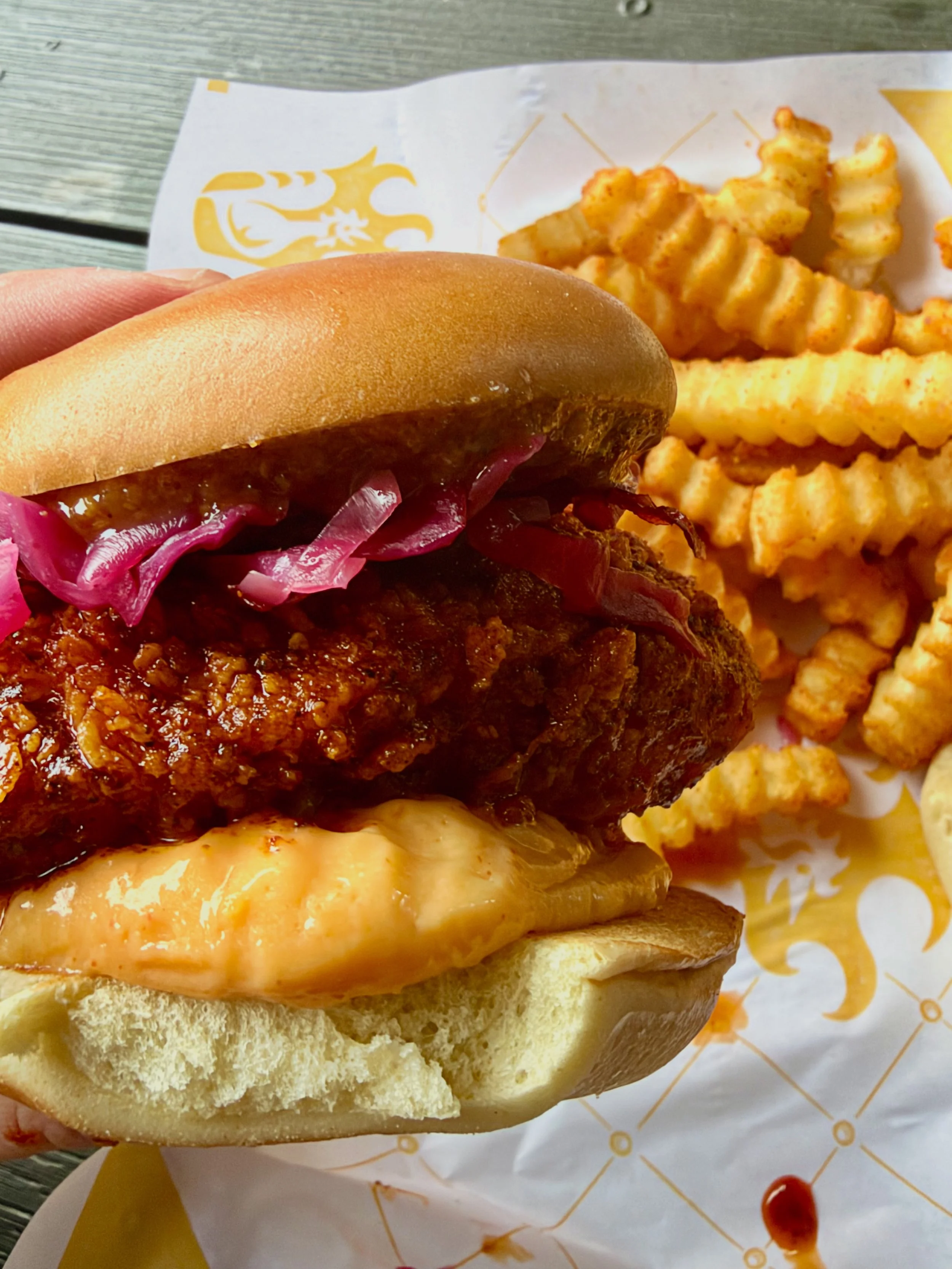Kentucky Proud beer cheese, sweet Bavarian mustard, bacon-braised German cabbage, and crisp dill pickles. Our Oktoberfest sliders are still available through the end of the month. Try them while you can.