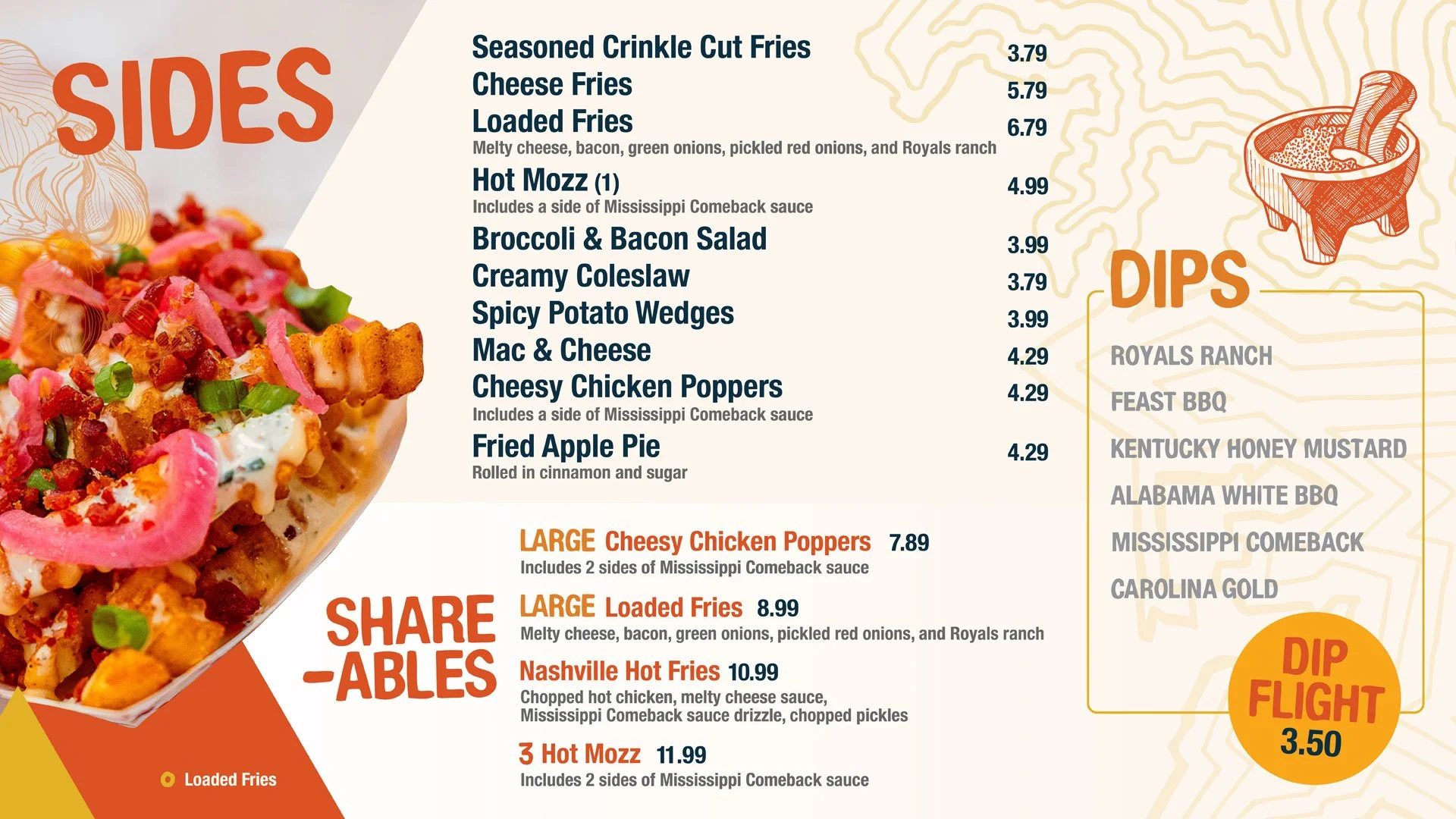 Sides Menu