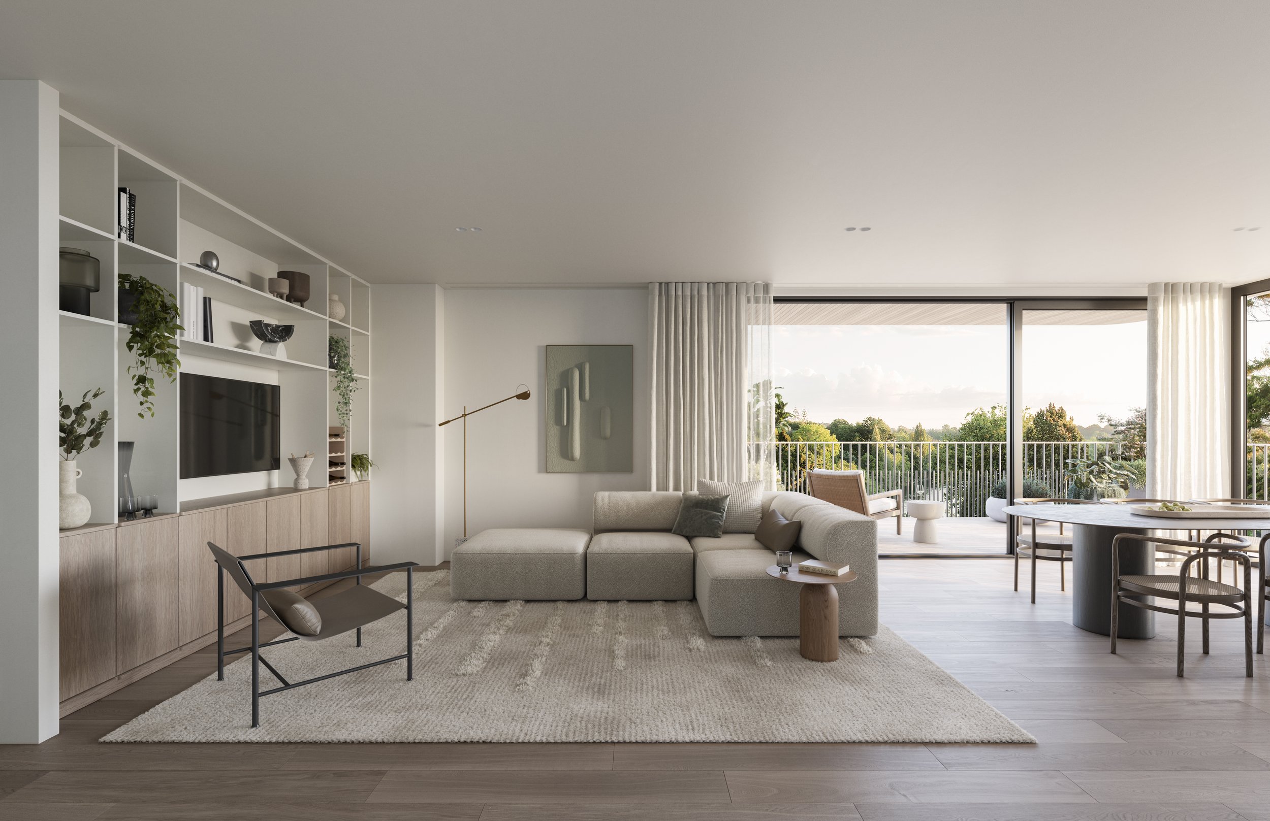 STAR_Anzac Apartments_Living Dining_Cabinet Joinery Option One.jpg