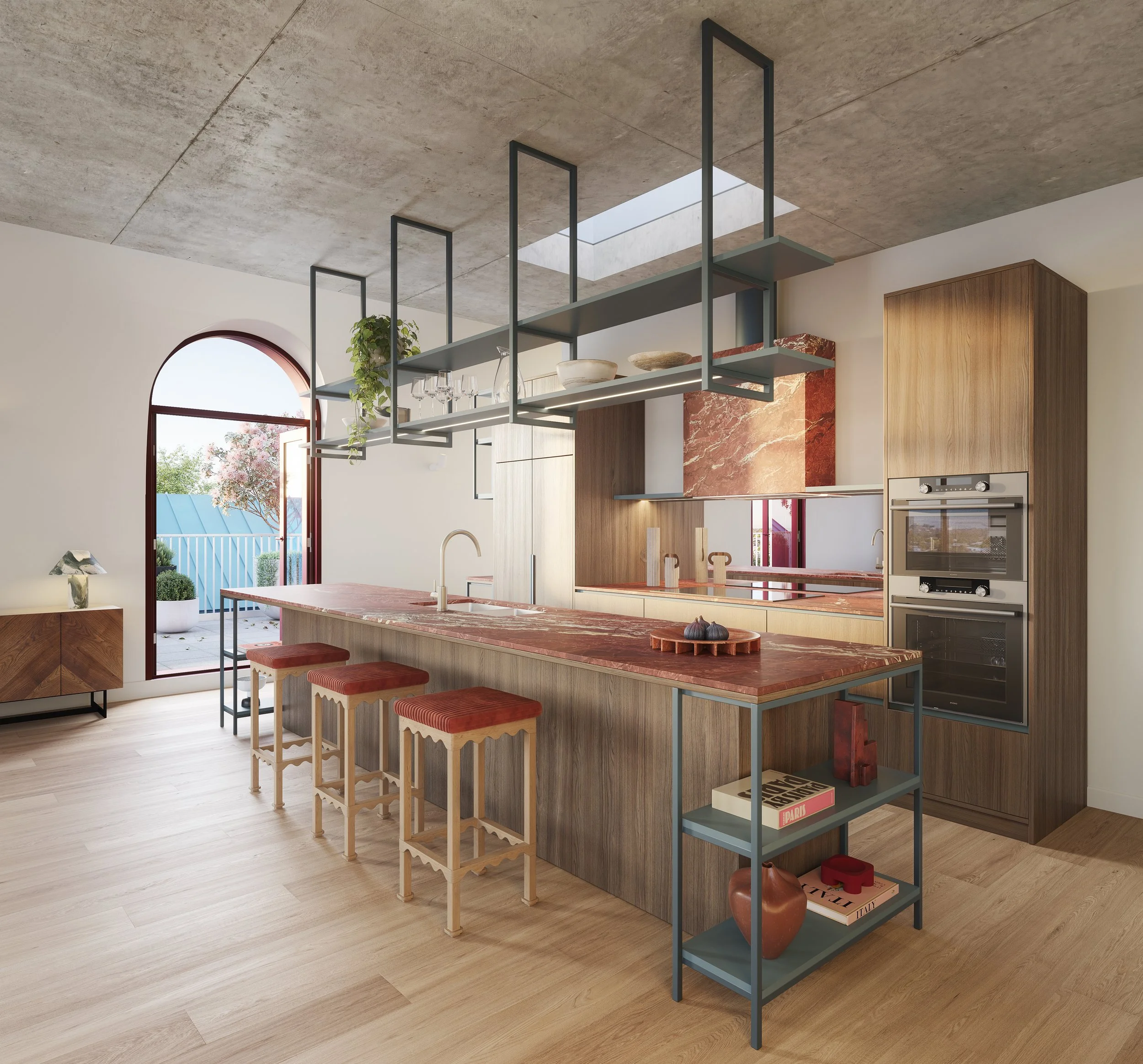 ALD_Thornbury House_Interior Penthhouse 601_Kitchen.jpg