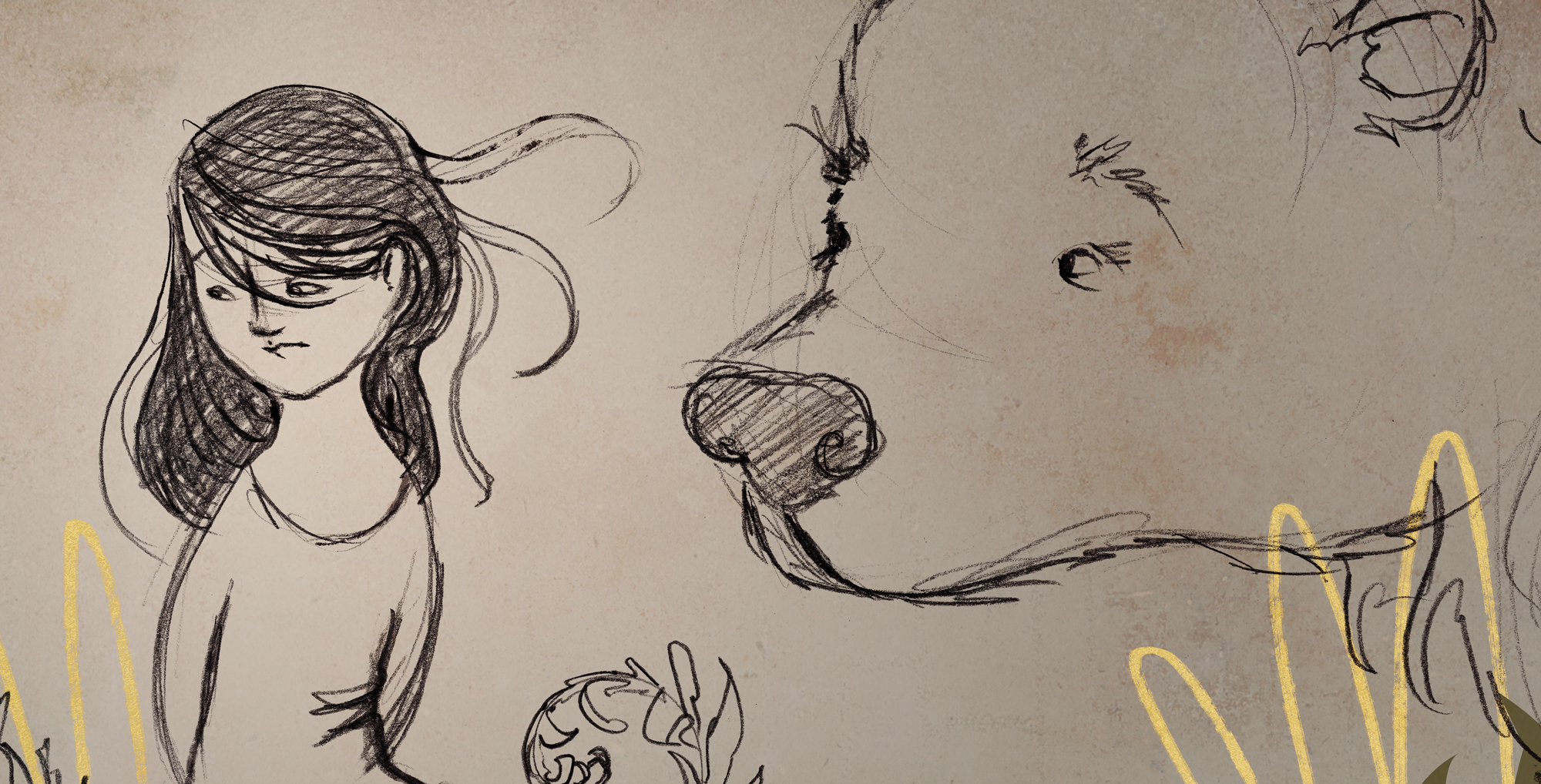 A peek into the sketch phase.