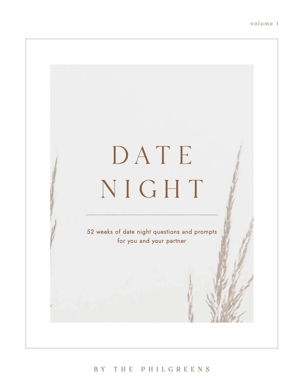 Date Night Volume I (sold out)