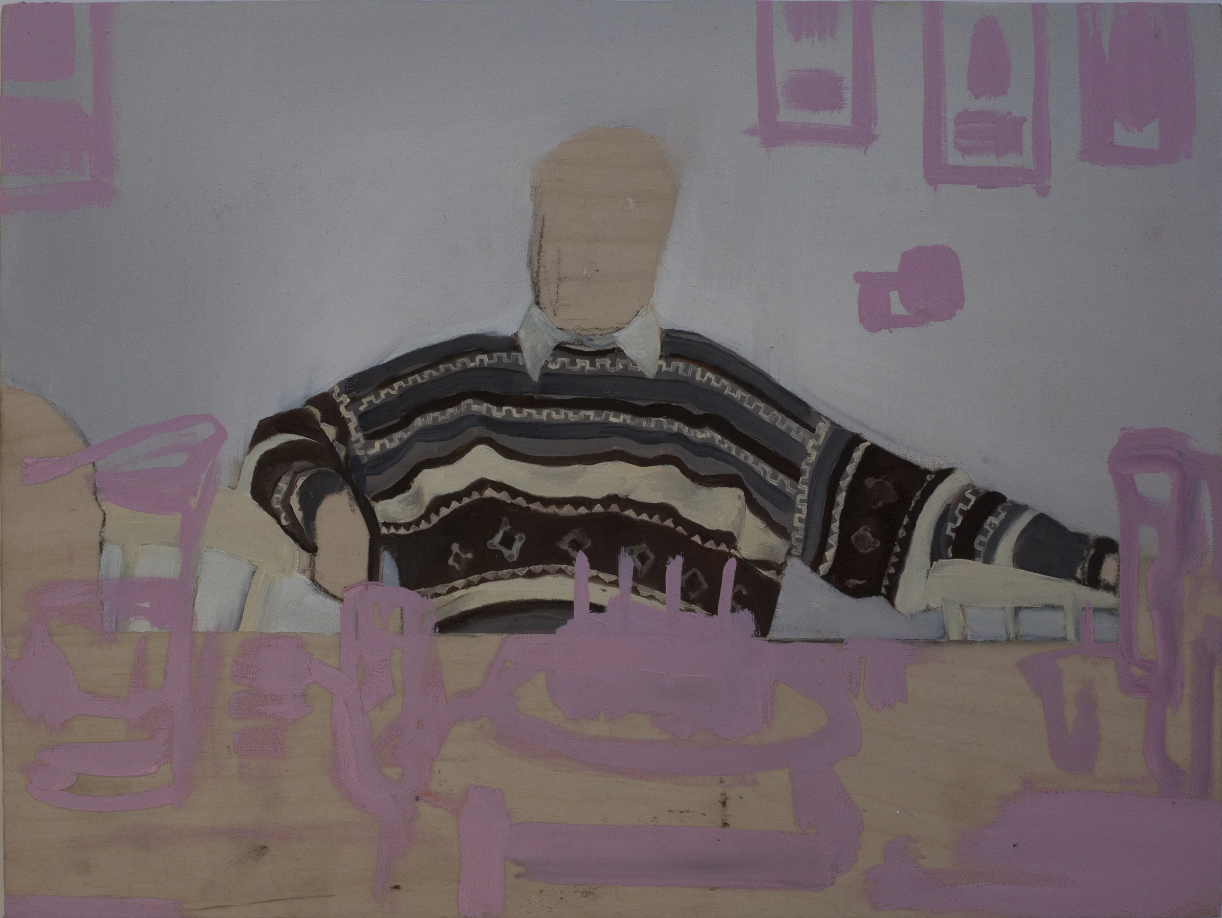 As Is. (2015). Oil on board. 29.7 x 39.6 cm