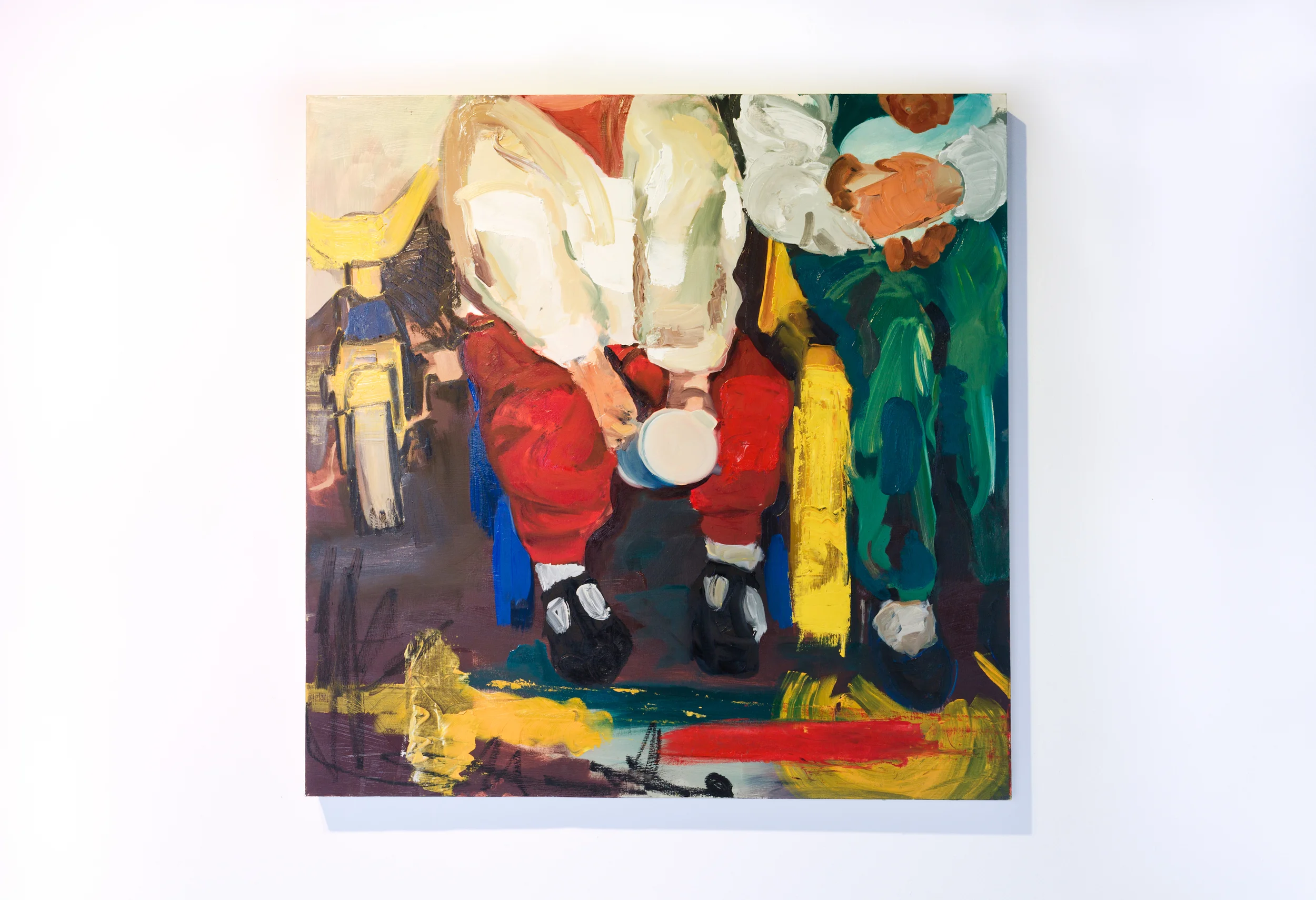 Sisters (2016) Oil on Canvas 100cm x 100cm
