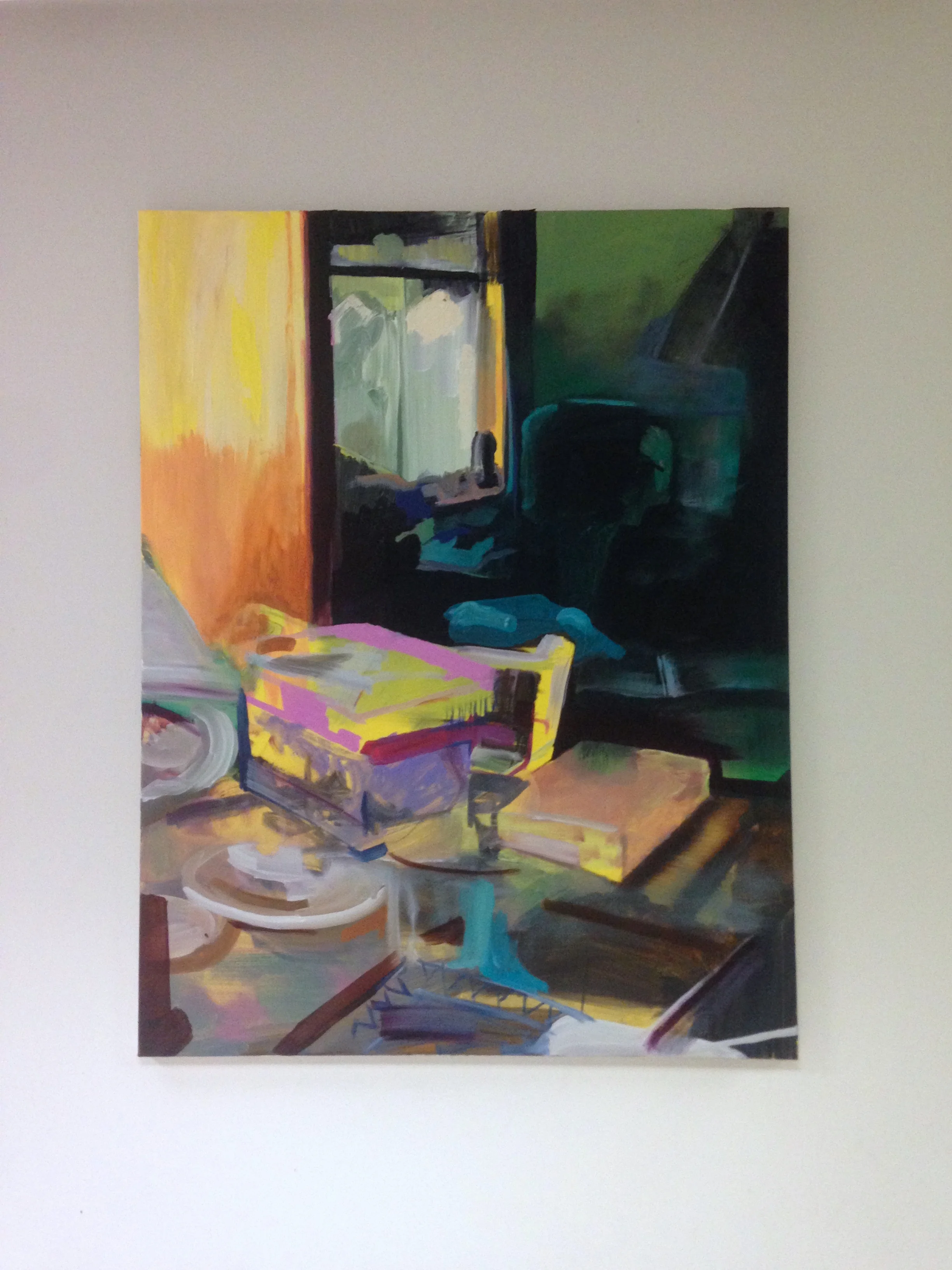 Implicit (2016) Oil on Canvas. 70x90cm.