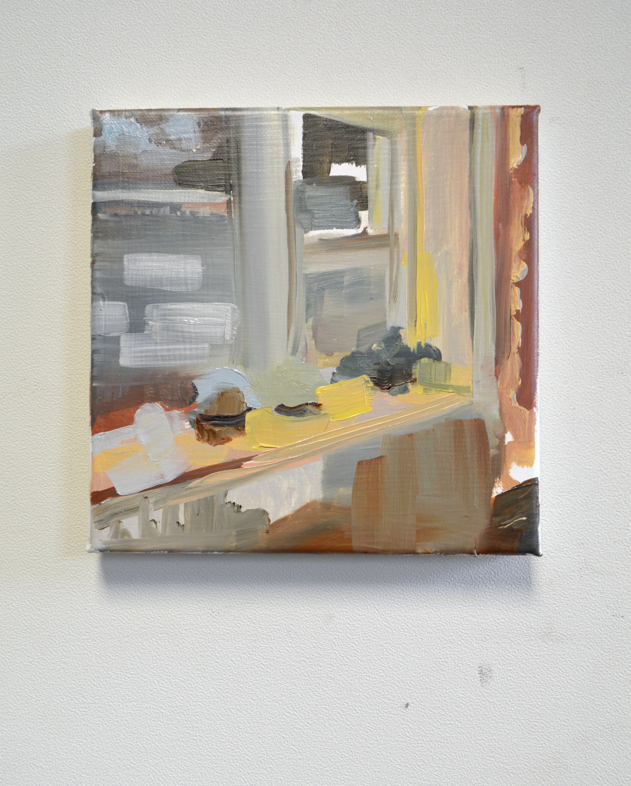 Window (2017) Oil on canvas, 20 x 20cm