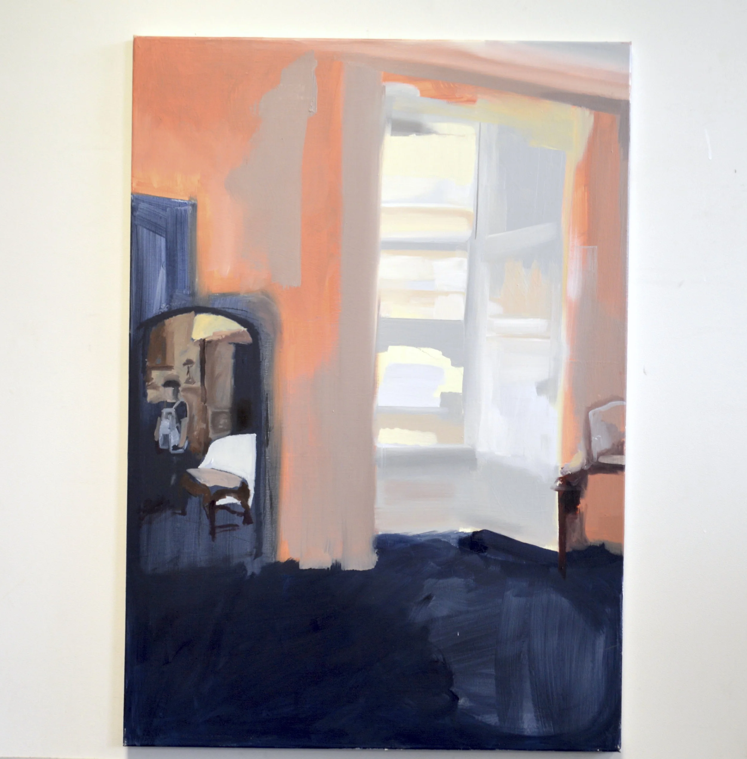 To Look At (2017) Oil on canvas, 100 x 70 cm