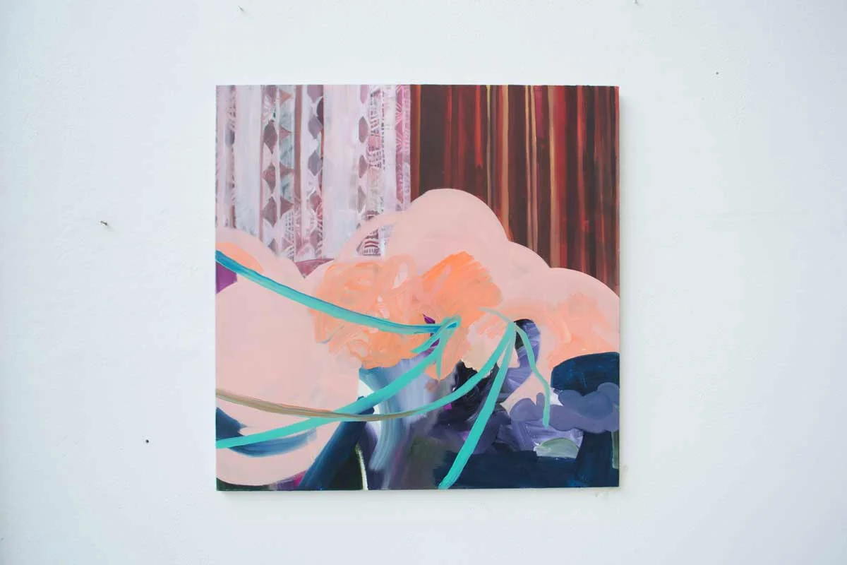 Fabrication. Oil on Canvas. 100 x 100cm
