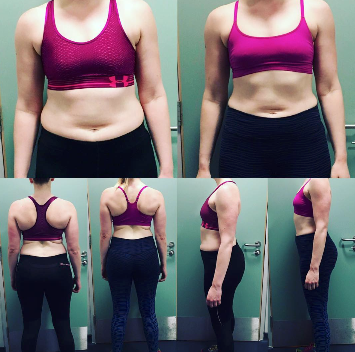 8 weeks, 8kg lost