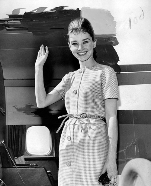 Audrey traveling like a boss 