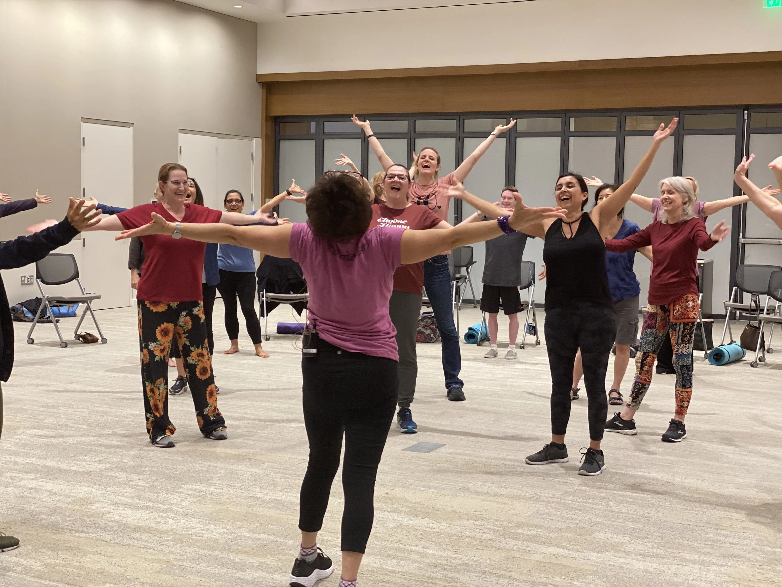 In Person Laughter Yoga @ The Center for Health & Wellbeing