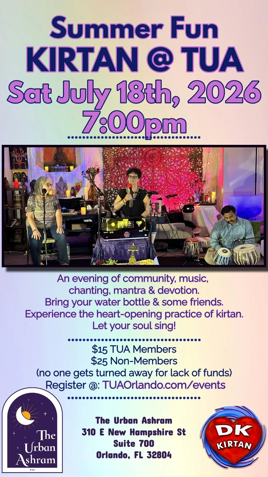 Summer Kirtan at The Urban Ashram
