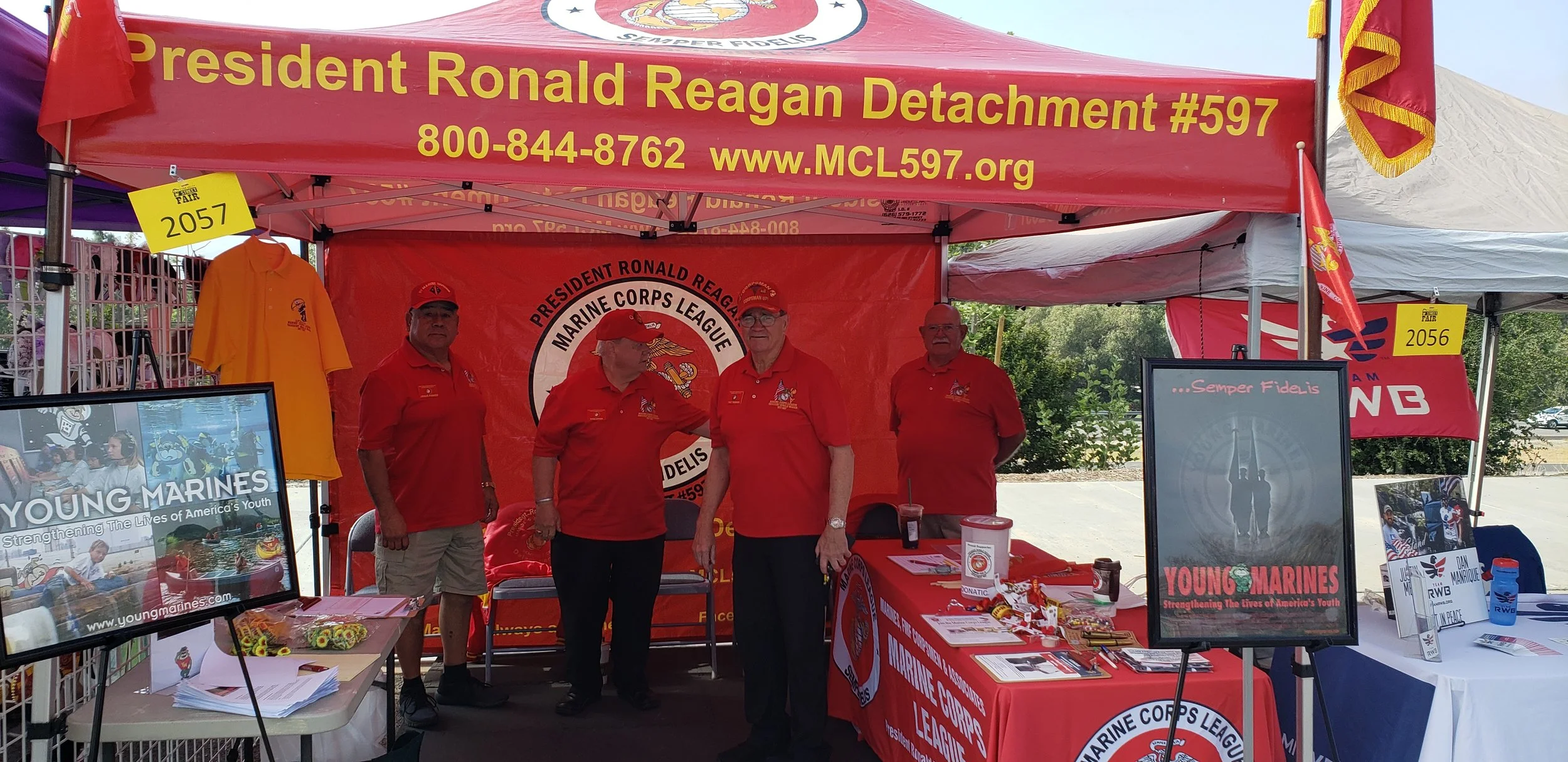 May 7, 2019 Our Detachment hosts a stall at the Simi Valley Street Fair.