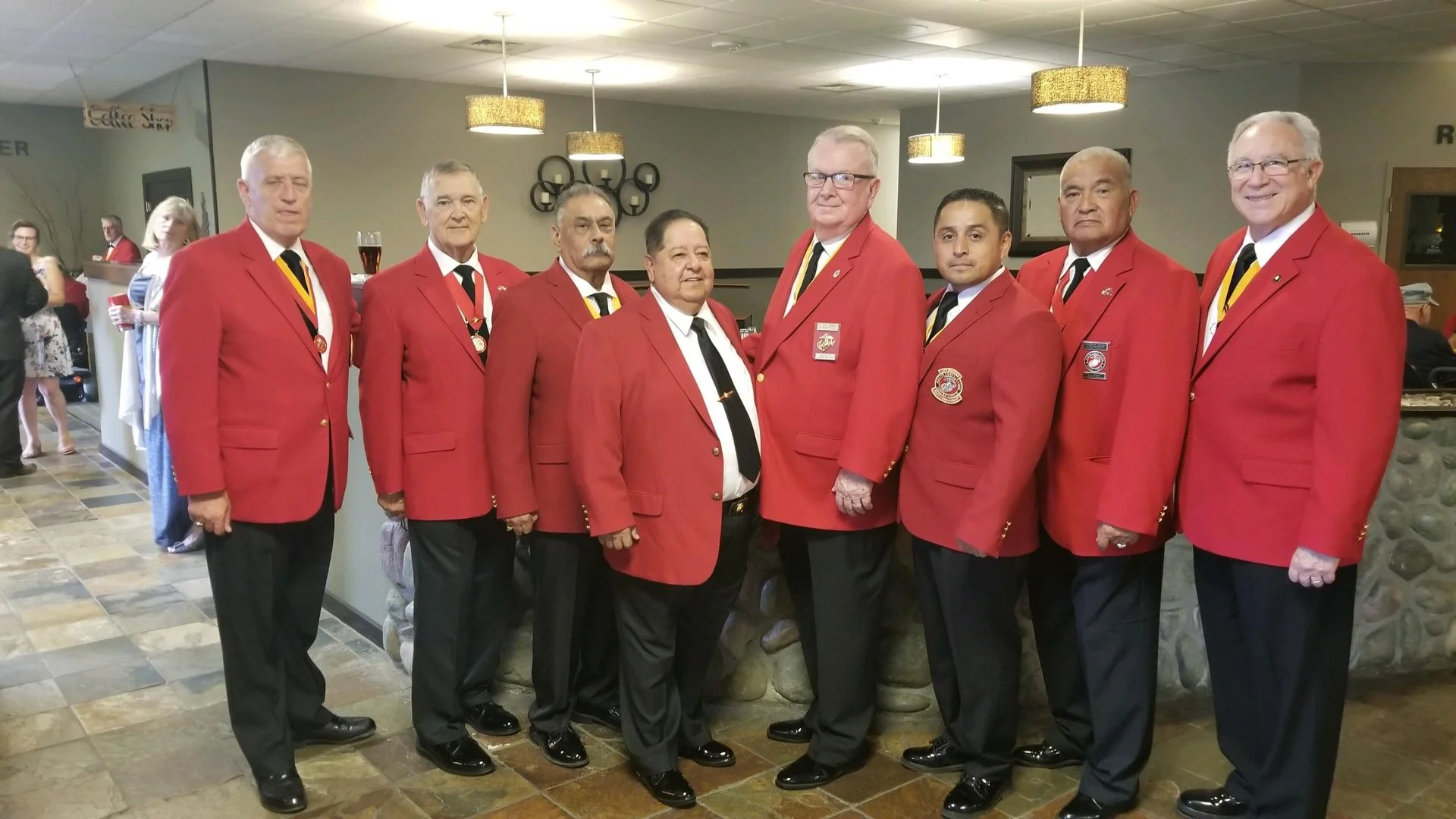 August 12, 2019 Five members of the Detachment went to our Marine Corps League National Convention in Billings, Montana last week. Harry Hodges, Commandant of Detachment 597 spent 4 days in training to become a Petorgre Devil Dog in the Military Order of Devil Dogs, a subsidiary of the Marine Corps League. He graduated to this position on Wednesday. It was a very successful convention with a few new By-laws being passed and a new Board of Trustees being elected. The new National Commandant is Dennis Tobin from NY Sr. Vice-Commandant is Johnny Baker from Alabama Jr. Vice-Commandant is Warren Griffin from Massachusetts Judge Advocate is TJ Morgan from Washington. TJ is the first Board member in a very long time that is West of the Mississippi. Attached is a picture of some of the attendees from California. L/R: Todd Rehfuss - Chief of Staff, Department of California Ben Pfister - President Ronald Reagan Detachment 597 Harry Hodges - Commandant, Detachment 597 Rudy Cordero - President Ronald Reagan Detachment 597 Dick Jennings - Commandant, State of California Juan Pascicio - Jr. Vice Commandant, State of California Fausto Galvan- Sergeant-at-Arms, Detachment 597 Jim Loorya - Senior Vice Commandant, State of California