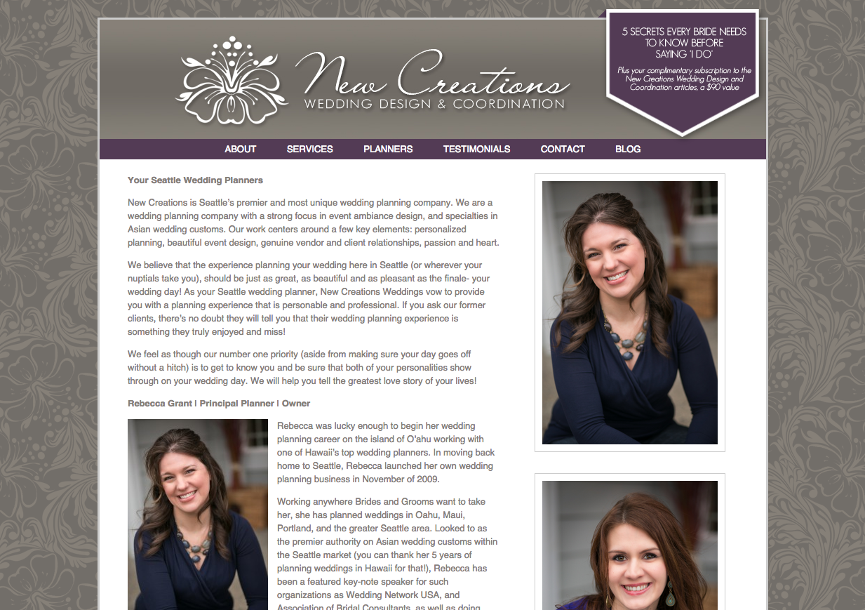 Seattle Wedding Planning and Coordination | New Creations Wedding Design