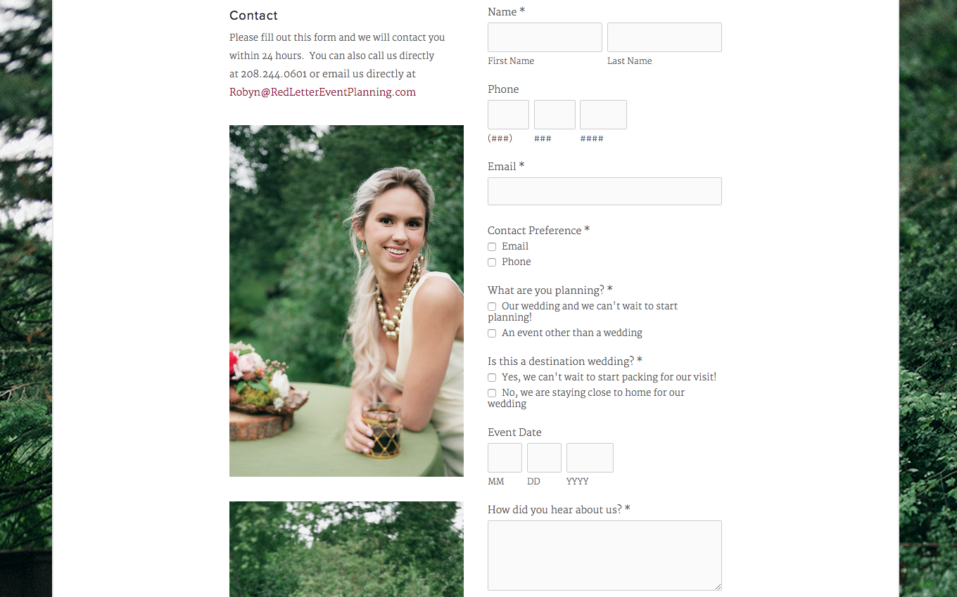 Website Design by Heather Sharpe of The Editor's Touch