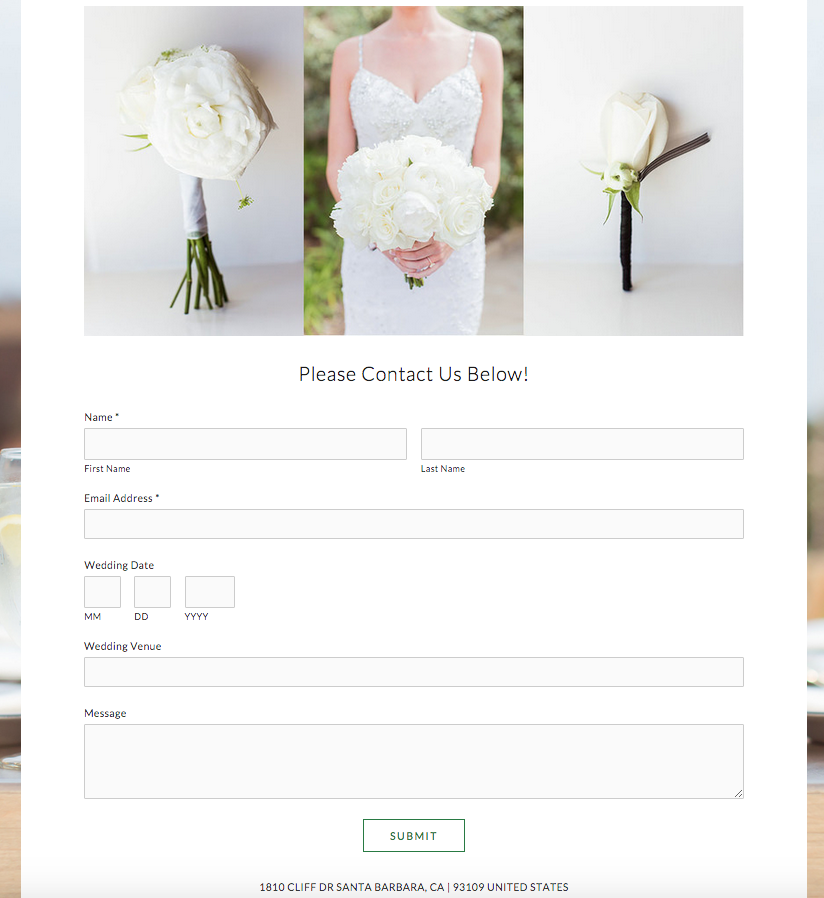 Alpha Floral Website Design by Heather Sharpe of The Editor's Touch