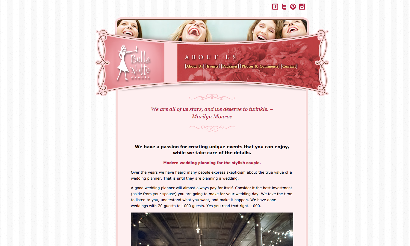 Website in need of a redesign