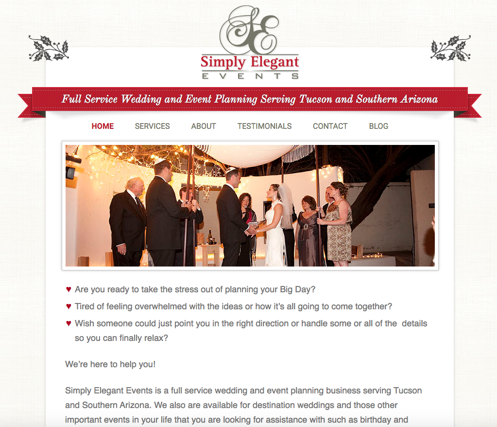 Website In Need of a Rebrand and Redesign