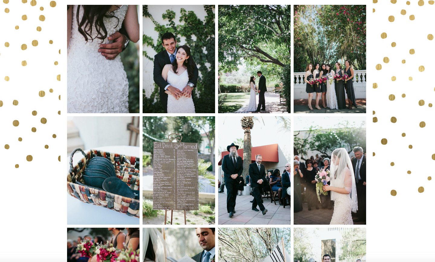Website Design for Simply Elegant Events | The Editor's Touch