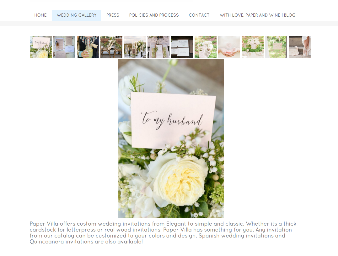 Website that needs a redesign