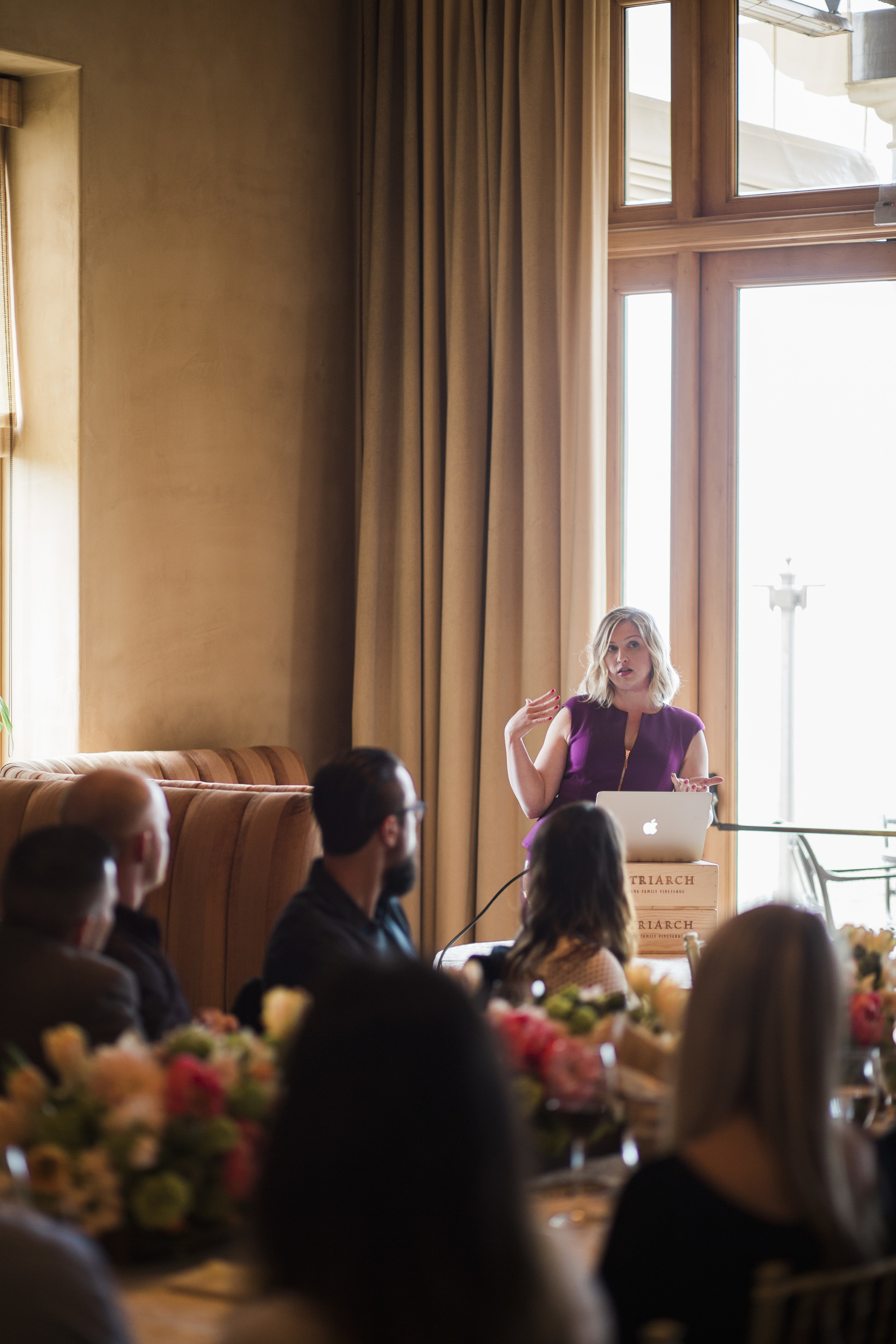 Speaker for Wedding and Creative Professionals | Website Designer Using Squarespace | Alante Photography | Heather Sharpe of The Editor's Touch | Love Luxe Life Luncheon | The Resort at Pelican Hill in Orange County