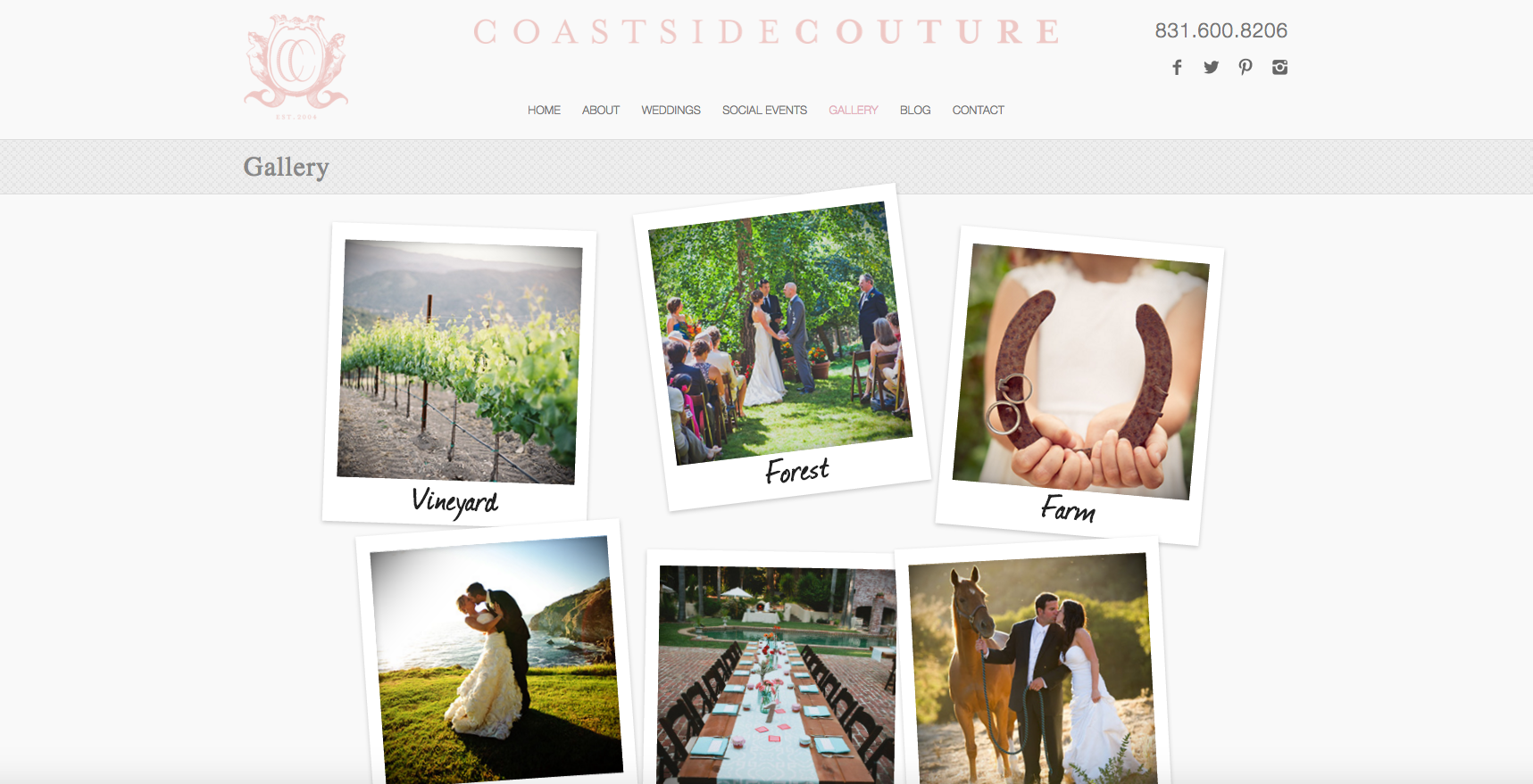 Website that needs to be redesigned