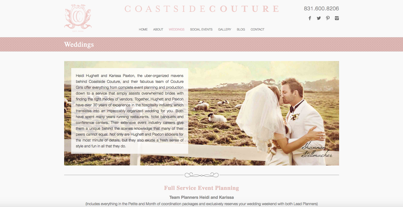 Website that needs to be redesigned