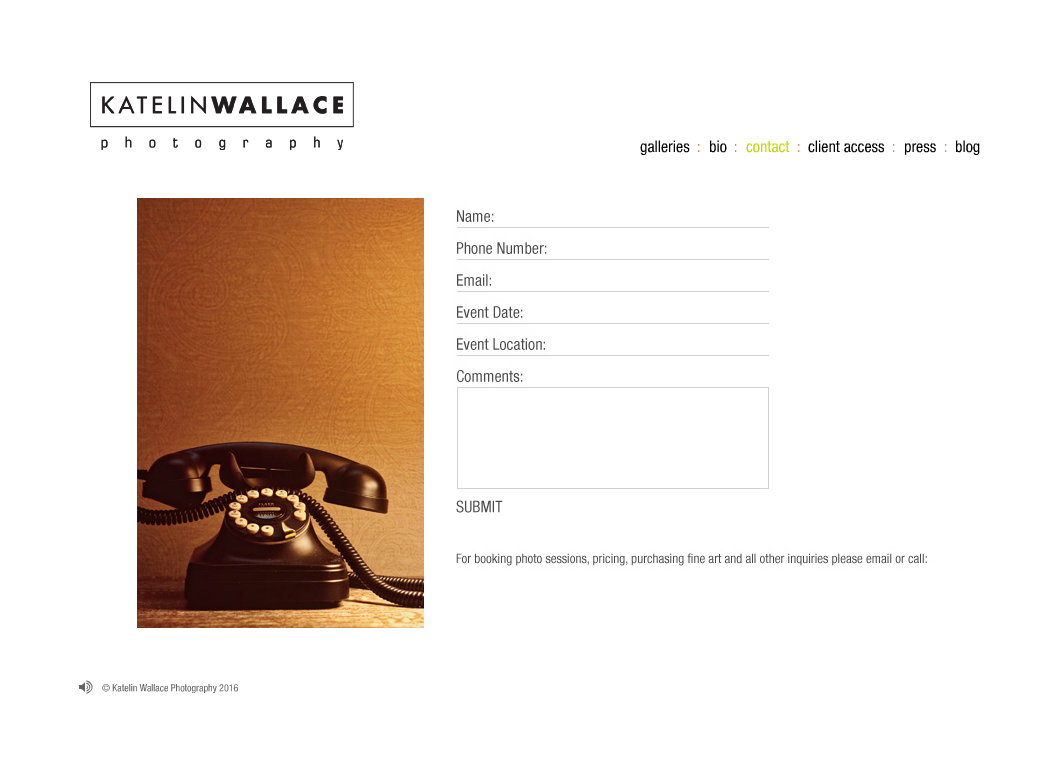 website that needs a redesign