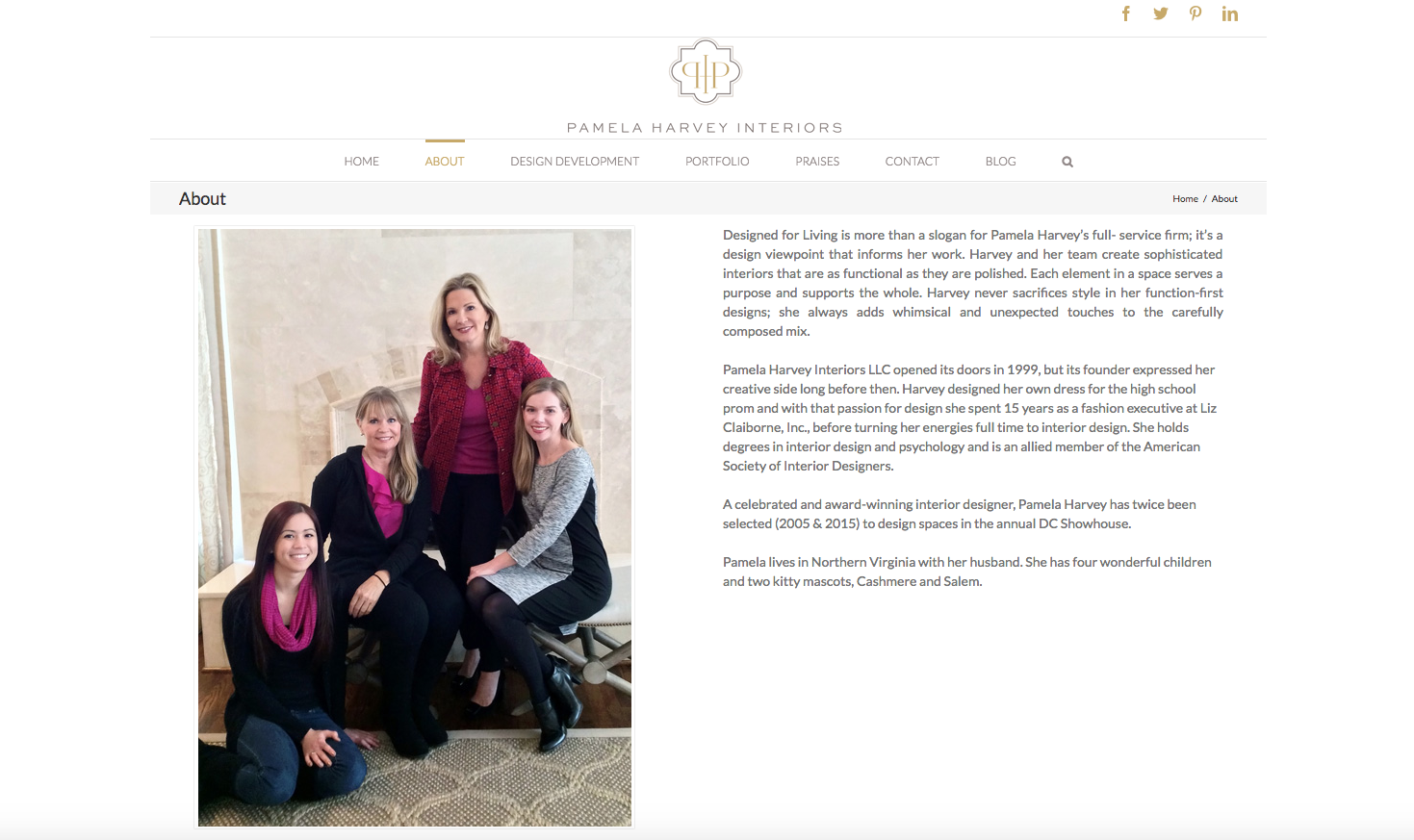 website that needs a redesign