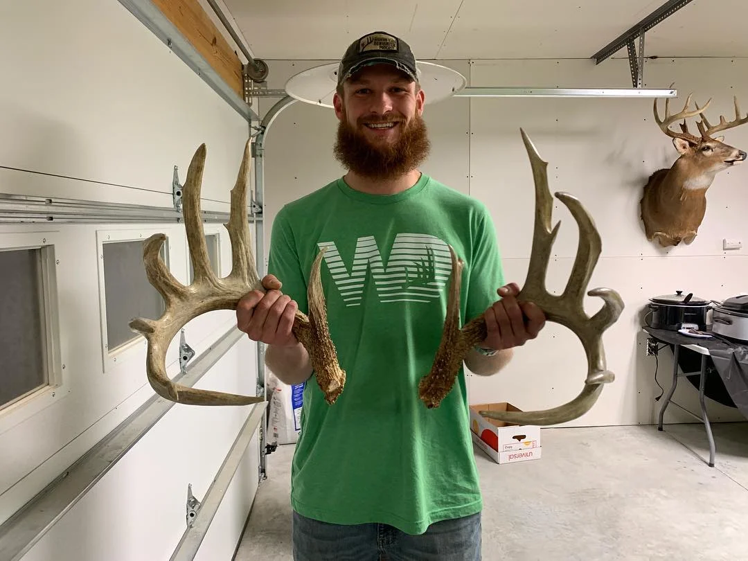 Conner Wakefield “Whitetail Drifter” “Small town kid from eastern Iowa. I began hunting because of a concern of how and where my meat was being handled. My hunting journey started in 2016 exclusively with archery equipment. I recently started as an RV technician for Cheyenne Camping Center which combines all my previous acquired skills into a profession that allows my work ethic to flourish with my passion of tiny on the go living! Sick. For. It.”