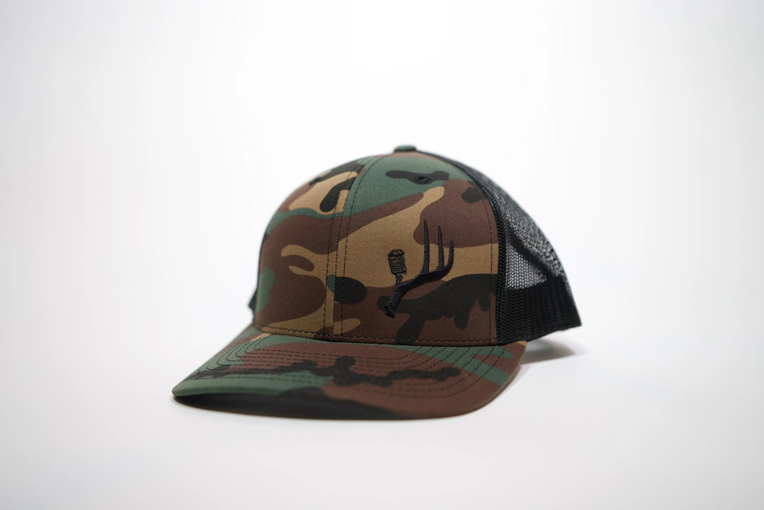 camo/black snapback Hat