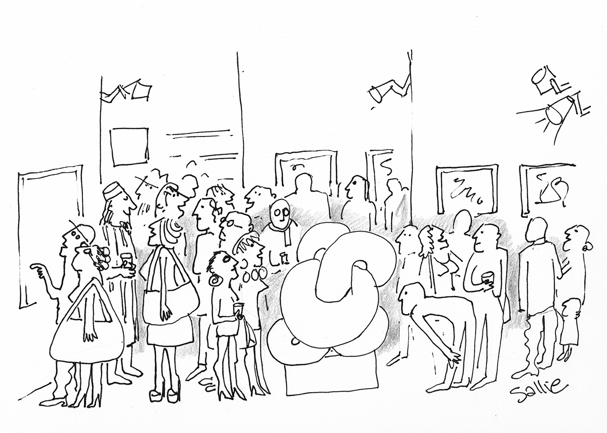 Gallery Opening at Lora Schlesinger Gallery in Santa Monica